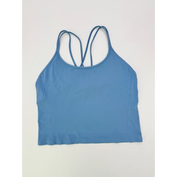 Lululemon blue free to be tank - size 12 - Picture 2 of 6
